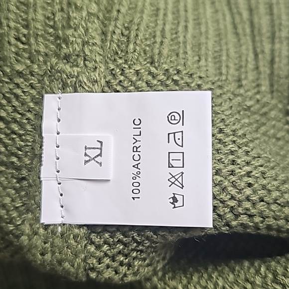 MERRY Print Drop Shoulder Sweater, Casual Simple Crew Neck Long Sleeve Pullover - Picture 7 of 7